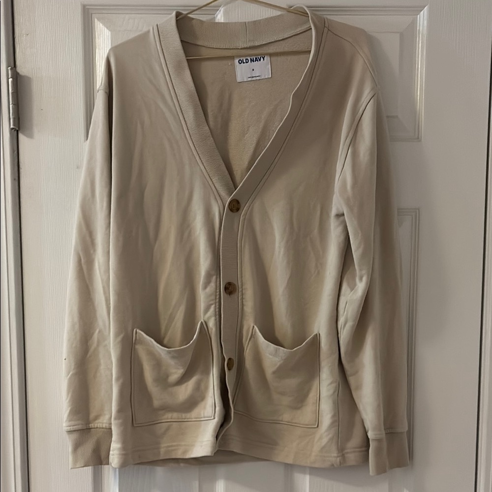 Old Navy Beige Cardigan